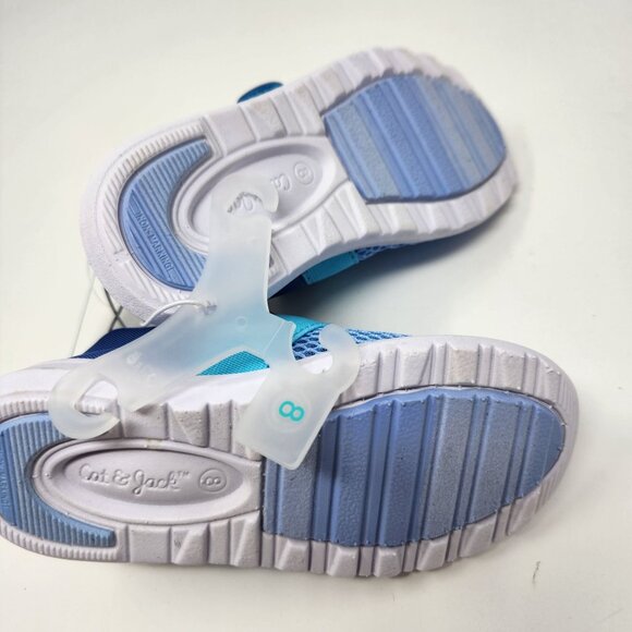 Cat & Jack Vibrant Blue Kids Sneakers - Picture 7 of 8